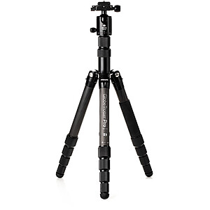 $139.95: Benro MeFOTO GlobeTrotter Pro Carbon Fiber Travel Tripod with Photo Ball Head (Black) at B&H Photo Video