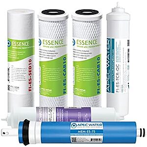 [SnS, AC] $54.13 | APEC Water Systems Filter-MAX-ESPH 75 GPD Complete Replacement Filter Set at Amazon