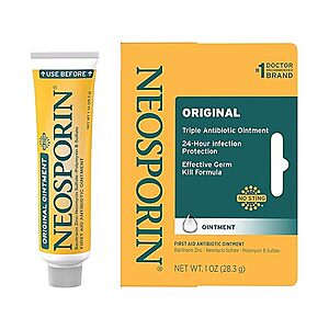 1 oz Neosporin Original First Aid Antibiotic Ointment with Bacitracin Zinc for Infection Protection, $4.99, FS Prime, Woot!
