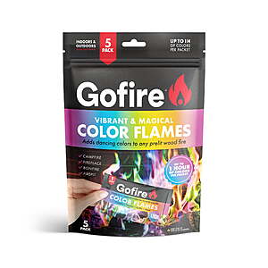 GoFire Northern Lights Color Flames (5 pack) $4.88 + Free S&H w/ Walmart+ or $35+