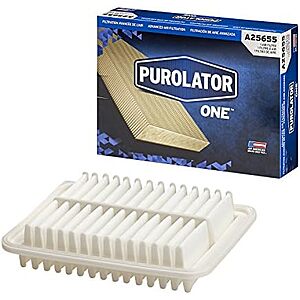[AC] $4.75** | Purolator PurolatorONE A25655 Engine Air Filter at Amazon
