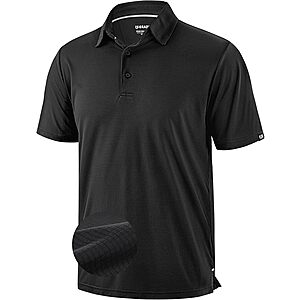 G Gradual Men's Grid Lightweight Dry Fit Golf Polo Shirt (Various) $12.95 + Free Shipping w/ Prime or on $35+