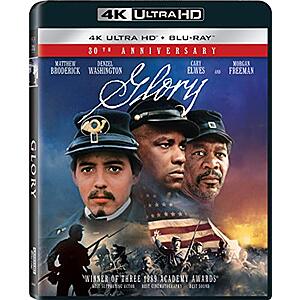 $13.49* | Glory: 30th Anniversary Edition (4K Ultra HD + Blu-ray + Digital 4K) at Amazon