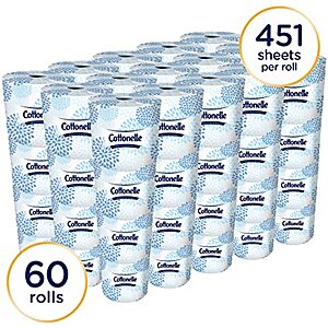 60-Count Cottonelle 2-Ply Professional Bulk Toilet Paper $36.60 w/ S&S + Free Shipping