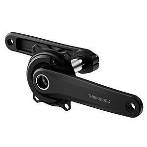 ThinkRider PP5 Spider Power Meter & 4 Bolt Aluminum Crankset. 110 BCD, BLE & ANT+, Lightweight for Road Bikes, 160-172.5mm $99 +Free Shipping