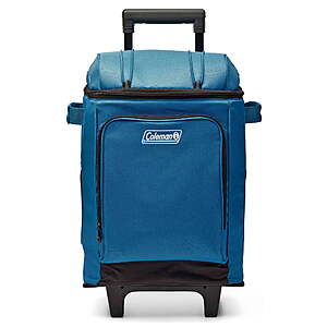 Coleman Chiller 42-Can Insulated Soft Cooler Bag w/ Wheels (Ocean) $28.43 + Free Shipping w/ Walmart+ or on $35+