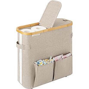 StorageWorks 9-12 Rolls Toilet Paper Storage w/ Dual Flip Lid (various colors) from $9.99 & More + Free Shipping w/ Prime or on $35+