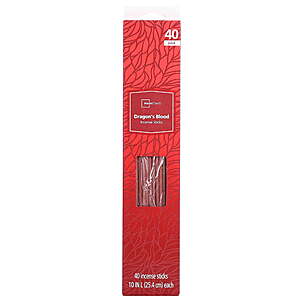 Mainstays Incense Sticks 40 Pack $1.43