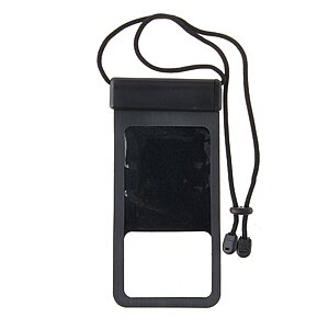onn. Waterproof Pouch w/ Adjustable Lanyard (Black) $3.72 + Free Shipping w/ Walmart+ or on $35+