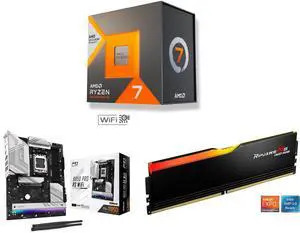 Bundle: AMD Ryzen 7 7700X3D Desktop Processor + ASRock B850 PRO RS WIFI AM5 ATX Motherboard + G.SKILL Ripjaws M5 Neo RGB 16GB  $508.98 + Free Shipping