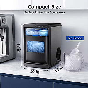 44lbs/24hrs Simzlife Nugget Countertop Ice Maker $150 + Free S/H