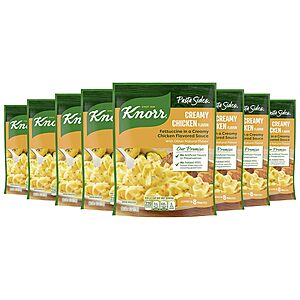 8-Pack 4.2-Oz Knorr Pasta Sides (Creamy Chicken Fettuccine) $5.20 w/ S&S + Free Shipping w/ Prime or on $35+