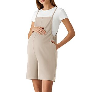 G4Free EverGoing Maternity Wide Leg Overalls w/ Adjustable Straps (5 colors) $10.99 + Free Shipping w/ Prime or on $35+