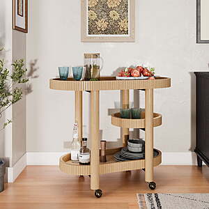 Beautiful Drew Bar Cart by Drew Barrymore(3 Colors) $50.68 + Free S&H at Walmart