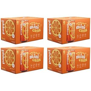 24-Pack 7.5 fl oz Poppi Prebiotic Soda (Orange) $18.89 w/ S&S + Free Shipping w/ Prime or on $35+ $20.99