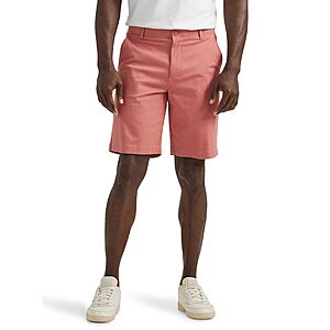 Lee Men’s Big & Tall Extreme Motion Flat Front Short (Pink; Various Sizes) $12 + Free Shipping w/ Prime or on $35+