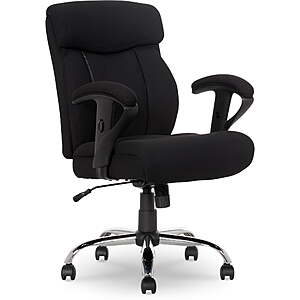 Serta Commercial Grade Task Office Chair (Black) $58.80 + Free Shipping w/ Walmart+ or on $35+