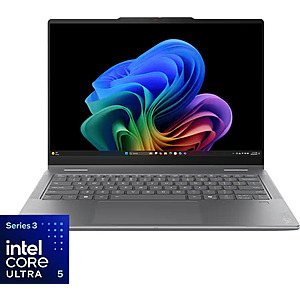 14" 2K OLED Lenovo Yoga 7i 2-in-1 Touchscreen Laptop w/ Core Ultra 5 125H, 16GB RAM & 512GB SSD (Luna Grey) $849.99 + Free Store Pickup at Best Buy