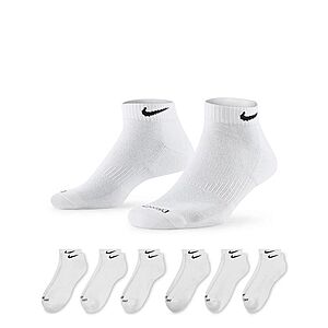 6-Pack Nike Men's Everyday Plus Cushioned Low-Cut Training Socks (White or Black, Size 12-15) $10.50 + Free Shipping on $49+ or Free Store PU at Kohl's