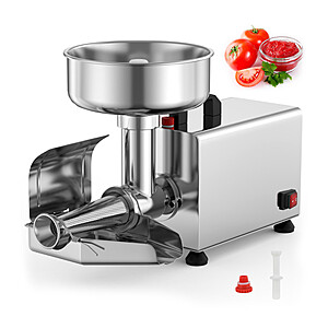 Costway 450W Electric Tomato Strainer Commercial Grade Food Mill Stainless Steel Sauce Maker $175 + Free Shipping