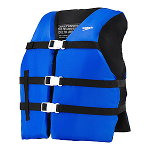 Speedo Adult Men's or Women's Type III Universal Fit Life Vest Jacket (Blue) $19.99 + Free Shipping