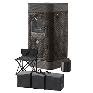 Costco - Homedics Premium Steam Sauna (Black) $99.97 in store only YMMV
