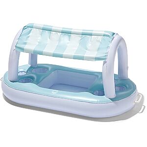 O'Rageous Adults' Inflatable Buffet Float With Canopy $17.99
