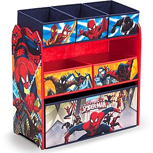 6-Bin Delta Children Marvel Spider-Man Toy Organizer $20.99 + Free Shipping w/ Prime or on $35+