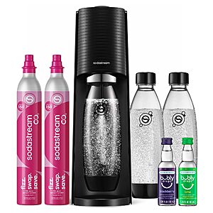 SodaStream TERRA Sparkling Water Maker, Value Bundle $83.99