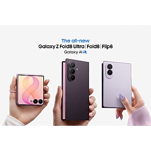 Samsung Galaxy Z Fold 8 / Fold 8 Ultra / Flip 8 Pre-Order T-Mobile Deals - Up to $1900 Off w/ Eligible Trade-In