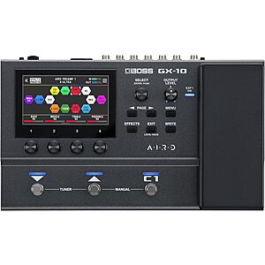 Boss GX-10 Guitar/Bass Multi Effects Processor $349.99 + Free Shipping