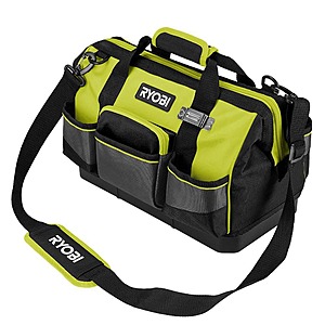 RYOBI 16 in. Tool Bag, $29.97, FS, Home Depot
