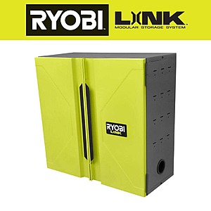 RYOBI LINK Wall Mounted Tool Storage Cabinet, $139, FS, Home Depot