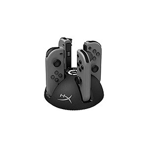 HyperX Chargeplay Quad 4-in-1 Joy-Con Charging Station for Nintendo Switch $10.13 + Free Shipping w/ Prime or $6 Fee per Order