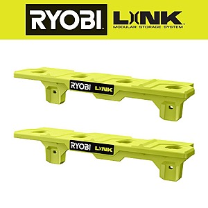 RYOBI LINK ONE+ Battery Shelf (2-Pack), $19.97, FS, Home Depot