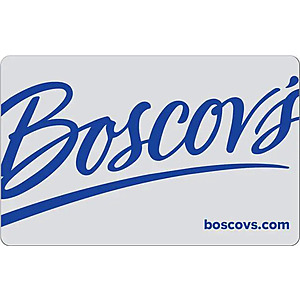 Boscov's $50 Gift Card (Email Delivery), $42, Newegg