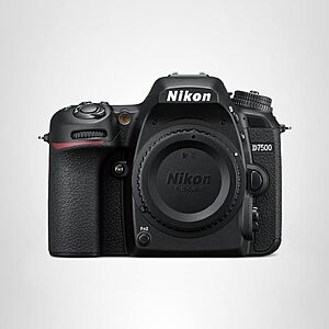 Nikon D7500 DX-Format Digital SLR Body $696.95