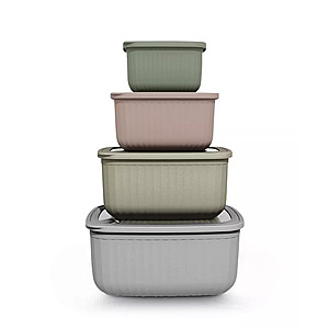 Art & Cook 8-Piece Rectangle Bowl Set w/ Lids $9.99 + Free Store Pickup at Macy's or Free Shipping on $39+