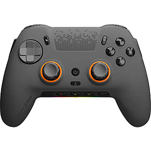 SCUF - ENVISION PRO v2 Wireless Gaming Controller for PC with Anti-Drift Thumbsticks - Steel Gray $129.99 Bestbuy.com