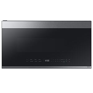 Samsung Bespoke 2.1-cu ft Over-the-Range Microwave with Sensor Cooking ( Stainless steel ) | ME21DG6500SR $169