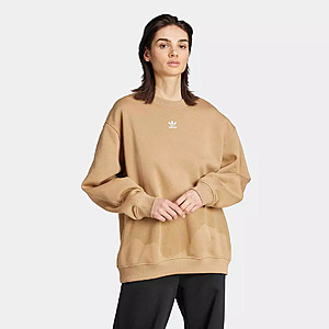 adidas Originals Women's Essentials Fleece Oversized Crew Sweatshirt (Cardboard) $14.23 + Free Shipping on $49+ for ScoreCard Members