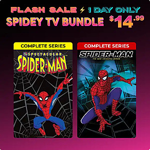 Fanflix: Spidey Digital TV Series Bundle $14.99