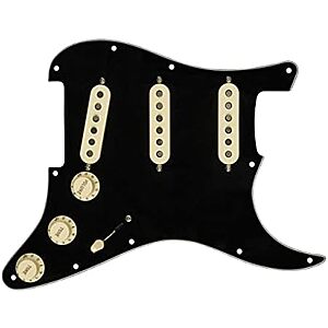 $282.44* | Fender Custom 69 Prewired Stratocaster Pickguard - 3-Ply Black at Amazon