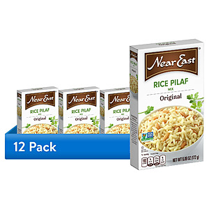 12-Pack 6.09-Oz Near East Rice Pilaf Mix (Original) $14.94 + Free S&H w/ Walmart+ or on $35+
