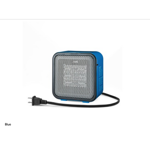 $7.99: Amazon Basics Portable Mini Ceramic Space Heater (Blue) 5.9 x 3.2 x 6 inches at Woot!