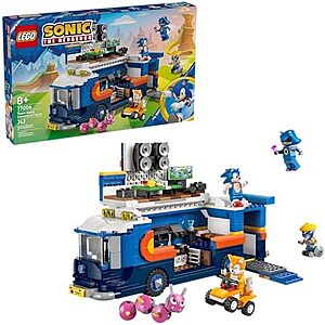 [NEW] $55.99 | 350-Piece LEGO Sonic the Hedgehog: Modern Games - Knuckles vs. Dr. Eggman Egg Crusher Mech (77005, 2025) at Amazon
