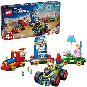 $31.99* | 206-Piece LEGO Disney - Toy Story Celebration Train & RC Car (43264, 2025) at Amazon