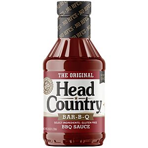 Head Country Bar-B-Q Sauce, Original, 20 Ounce (Pack of 6) $17.82 + Free S&H w/ Prime or $35+