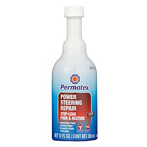 12 fl oz Permatex 30303 Power Steering - Stop Leak $5.36 + Free S&H w/ Prime or $35+