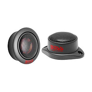 $6.65: BOSS Audio Systems TW12 Car Tweeters, 1 Inch, 200 Watts Per Pair at Walmart.com